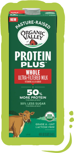 Organic Valley milk carton