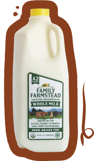 Family Farmstead milk carton