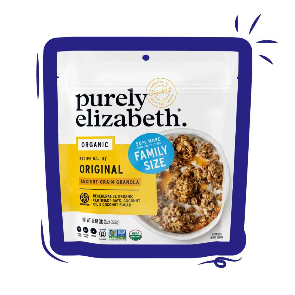 Pouch of Purely Elizabeth Ancient Grain Granola